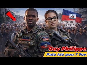 05 Janv Guy Philippe anonse li pa nan manifestasyon ak pesonn moun sil paka revolisyon li pa ladanl