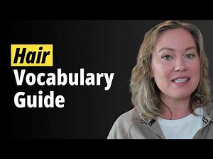 I Cut My Hair Short… Now I Don’t Know What to Do (Learn Hair Vocabulary in English)