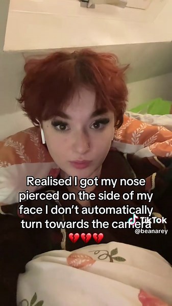 Embracing Coolness After Getting a Nose Piercing