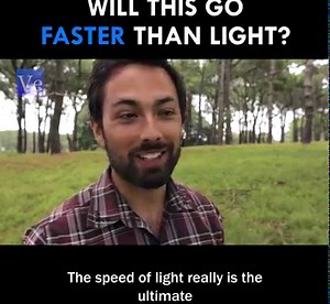 1.8M views · 19K reactions | Will This Go Faster Than Light? | Veritasium | Facebook