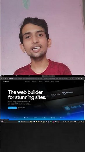 How to create 3D Websites using Framer | Framer x Spline | Peush Jha