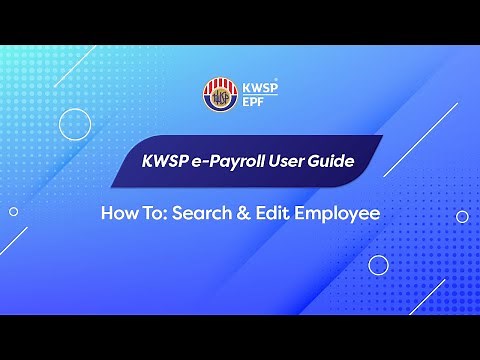 How To: Search & Edit Employee