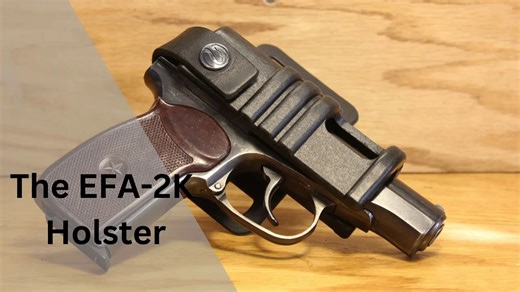 出枪即上膛的枪套The EFA-2K Makarov self loading holster