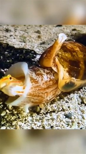 Who gave this Snail a Harpoon?!? 🐌 #animals #conesnail #shorts