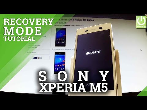 How to Enter Recovery Mode in SONY Xperia M5