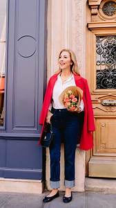 1.4K views · 255 reactions | Catriona in Paris? Oui, oui! Merino wool, embroidery, and a touch of French flair. Discover our new and exclusive collaboration with @catrionarowntree in-store and online now❤️ #paris #catrionarowntree #newcollection #collaboration #france #paristrip #merinowool #blueillusion #chic #winterdressing #agelessstyle | Blue Illusion | Facebook