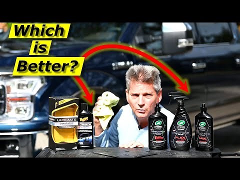 Turtle Wax Graphene Flex Wax Review Vs. Meguiar's Ultimate Which is Better?