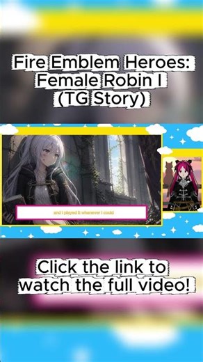 Fire Emblem Heroes: Female Robin I #tg #tf #trans #mtf #caption #story