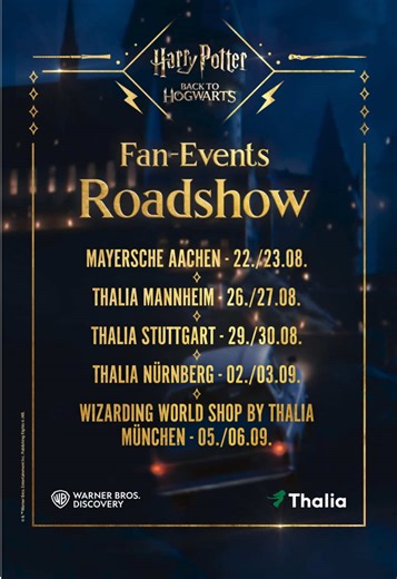 Feiere den Schulbeginn in Hogwarts – Back to Hogwarts!