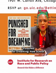 What does justice in education look like? ✊🏽 Join us tomorrow, Wednesday Feb 19 as Drs. Bettina Love & David Stovall break down the systemic harms in school reform & housing policy—and how we fight back. Don’t miss this urgent discussion! 📚 The first 100 guests get a FREE signed copy of Punished for Dreaming! RSVP:https://bit.ly/4hHQ0ap | Chicago Teachers Union