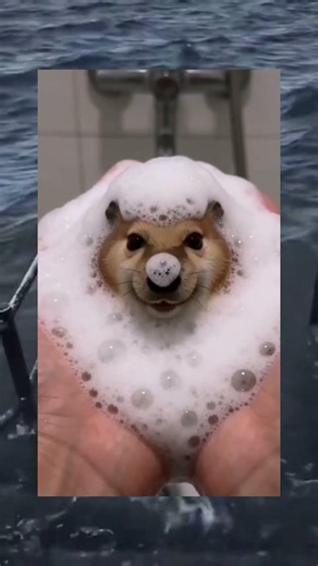 Dao khiên tắm#救救狗狗#可愛#刀盾