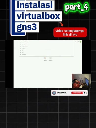 VirtualBox adalah perangkat lunak virtualisasi open-source dari Oracle yang memungkinkan pengguna menjalankan beberapa sistem operasi (guest OS) secara bersamaan di dalam satu komputer fisik (host OS). Ia menciptakan lingkungan mesin virtual (VM) yang terisolasi, berguna untuk uji coba perangkat lunak, simulasi jaringan, dan pengembangan sistem tanpa merusak OS utama GNS3 (Graphical Network Simulator-3) adalah perangkat lunak simulator jaringan berbasis grafis yang memungkinkan perancangan, emul
