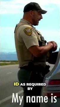 Cop Demands License: Roadside Confrontation Erupts! #shorts