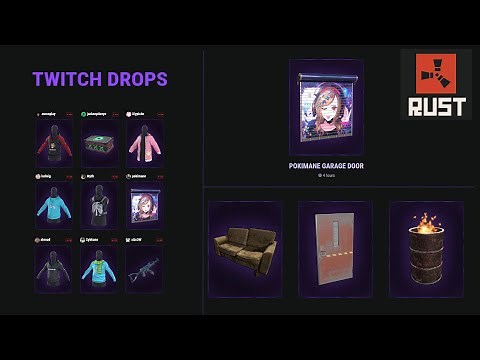 Twitch Rust drop event tutorial | Free skins! (Still works!)