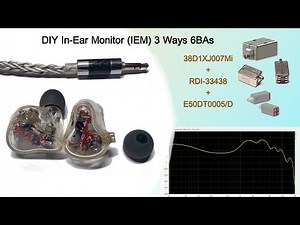 DIY In-Ear Monitor (IEM) 3 Ways 6 Balanced Armature Drivers