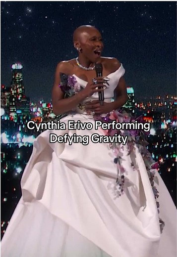 Cynthia Erivo's Inspiring Performance of Defying Gravity