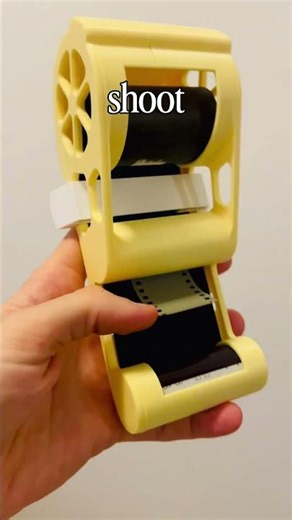 Prototype of 35mm to 120 paper respool tool, what you can shoot 35mm film on medium format camera