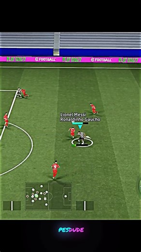 103 Dribbling💀Ronaldinho Gaúcho😍 #efootball #pes #ronaldo #messi #efootball26