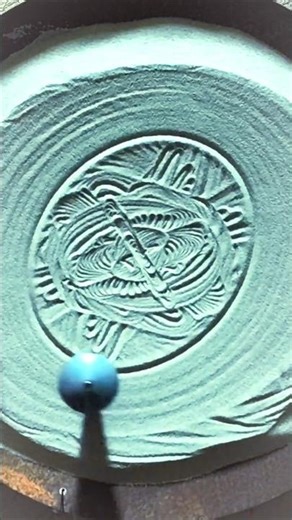 Hypnotic Sand Pendulum | Mesmerizing Kinetic Sand Art