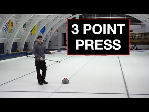 Curling Drills - Weight Judgement and Communication: 3 Point PRESS (Using the Ferbey System)