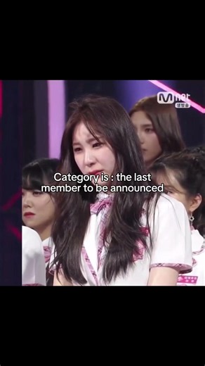 Category is : the last member to be announced #foryoupage #kpopfyp #videoviral #goviral #member