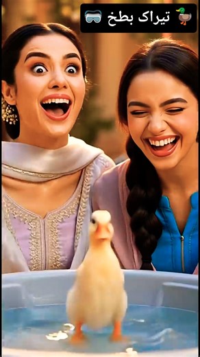 تیراک بطخ 🦆 🥽 #shorts #entertainment #music #song #pakistan #viral