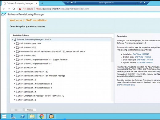 SAP BASIS Certification
