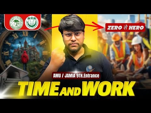 Time and Work Short Tricks 🔥|Time & Work Most Important Questions | Time and Work Fastest Methods