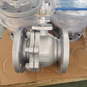 [Hot Item] ANSI 4 Inch Handle Price Flanged Floating Stainless Steel Ball Valve