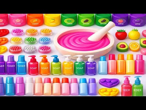 DIY Slime ASMR | Satisfying Makeup & Toothpaste Mixing | Anti-Stress Relaxation
