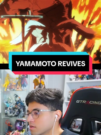 Yamamoto vs Yhwach Bankai Corpse . #anime #animereaction #bleach #yhwach #bleachtybw
