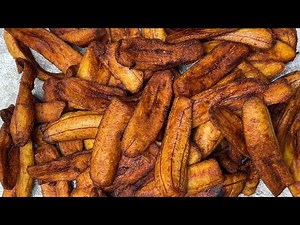 How to Make Crispy Fried Plantains | Quick & Easy Snack