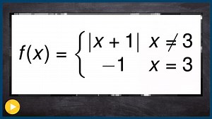 How to determine and label if a piecewise function is continuous or not