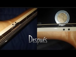 Como Ajustar una Takamine Jumbo Serie GJ72CE-12 Para Que Esté Blanda (Calibrado)