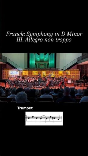 Franck Symphony in D Minor Brass Excerpt 🔥🔥🔥