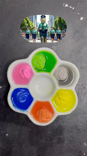 Italian brainrot colour mixing #sprunki #colormixing#art#satisfying