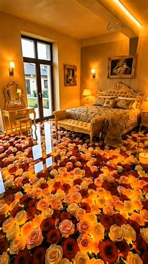 Luxury Red Rose Epoxy Floor #LuxuryEpoxyFloor #RedRoseEpoxy #interiordesign #epoxy #homerenovation