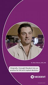 Why Neodent? 💜 ☑️ Fixed Full Arch Implant Dentistry ☑️ Grand Morse Connection ☑️ Multi Unit Abutments (range of angulations & gingival heights) ☑️ Zygomatic Implants (Zygoma GM & GM Zygoma-S) Learn more at: https://bit.ly/46EiyNR #NeodentSpotlight #NeodentUS #NeodentCA | Neodent
