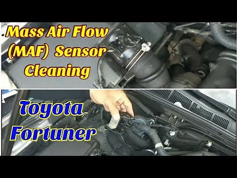How to clean Mass Air Flow (MAF) Sensor | Toyota Fortuner 2019 | Vlog 05