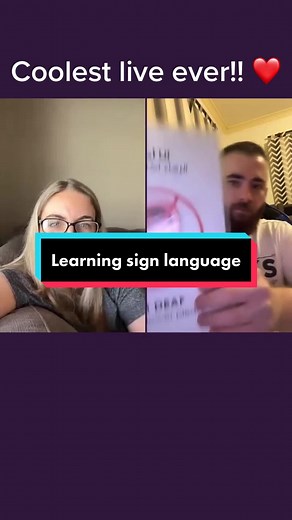 This was one of the neatest live’s I’ve gotten to do! So neat the people you get to meet on here! ❤️ #deaf #deafcommunity #deaftiktok #livebattle #canada #signlanguage