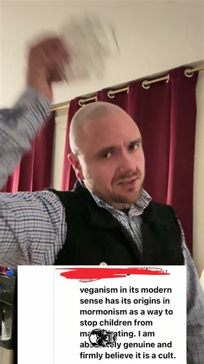 Day 2 of turning anti vegan (speciesist) comments into songs. 💀 #vegan #veganhumor #unhinged