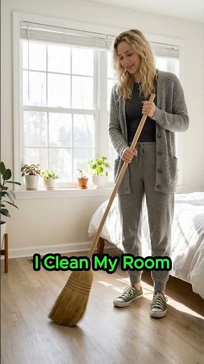 🚪🪟🧹🧼 Basic English Sentences for Beginners — Open, Close, Clean & Wash | Daily Actions #learnenglish