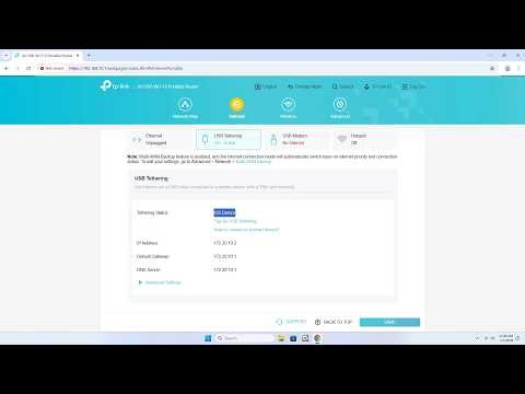 Share internet from your iPhone to your TP-Link travel router using cable