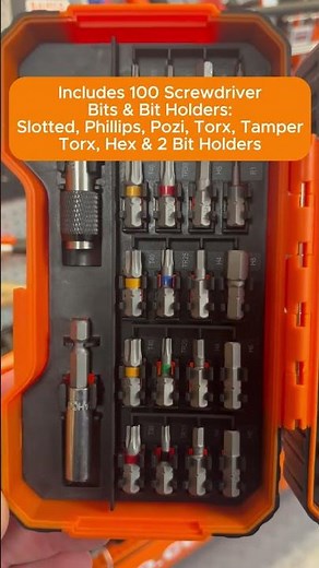 Bahco 59/S100BC Screwdriver Bit Set