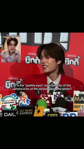 Phuwin’s Sparkly Eyes Caught on Camera