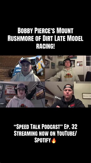 Bobby Pierce’s Mount Rushmore of Dirt Late Model Racing🏁👀 #fyp #dirtracing #bobbypierce #speedtalk #podcast@Bobby Pierce