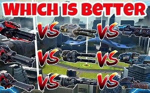 【War Robots】8.7后孰强孰弱，直观对比