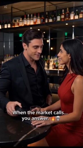 "POV: You See a Stock Exploding While on a Date 📈💀"