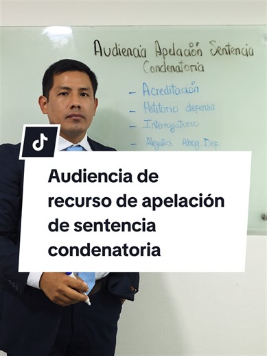 Audiencia de apelación de sentencia condenatoria: Guía práctica