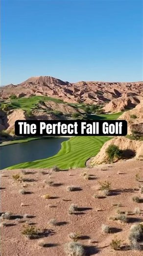 Golfing In The Fall With These Views 😍 #golfing
